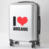 I Liebe Adelaide Aufkleber (Koffer)