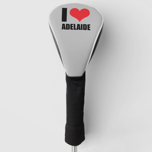 I Liebe Adelaide Golf Headcover (Vorderseite)