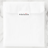 I Liebe Adelaide Herz-Aufkleber (Tasche)