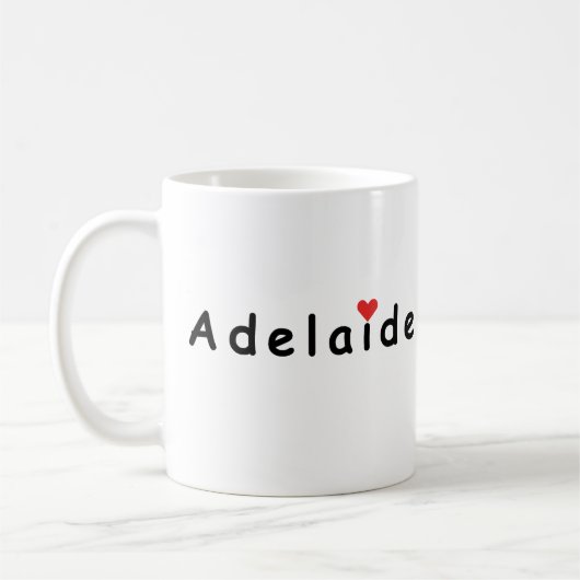 I Liebe Adelaide Kaffeetasse (Links)