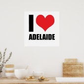 I Liebe Adelaide Poster (Küche)