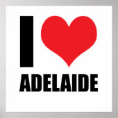 I Liebe Adelaide Poster (Vorne)