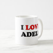 I Liebe Adele Kaffeetasse (VorderseiteRechts)