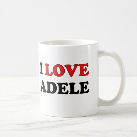 I Liebe Adele Kaffeetasse (Rechts)