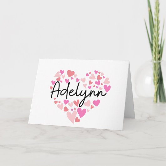 I Liebe Adelynn - Herz für Adelynn (Vorderseite)