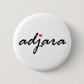I Liebe Adjara Georgia Button (Vorderseite)