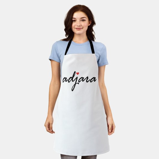 I Liebe Adjara Georgia Schürze (Getragen)