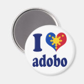 I Liebe Adobe Pinoy Magnet (Vorderseite/Rückseite)