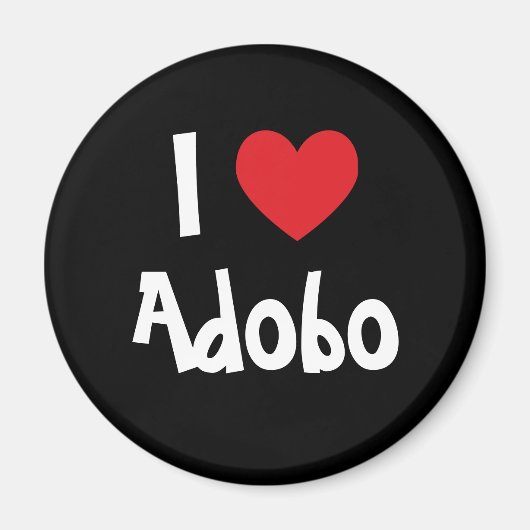 I Liebe Adobo Magnet (Vorne)