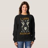 I Liebe Adrian Sweatshirt (Vorne ganz)