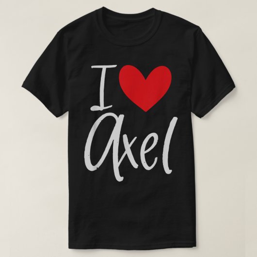 I Liebe Ael Name Personalisiert Girl BESTE FREUNDI T-Shirt (Design vorne)