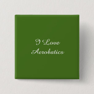I Liebe Aerobatik Button