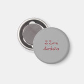 I Liebe Aerobatik Magnet (Vorderseite/Rückseite)