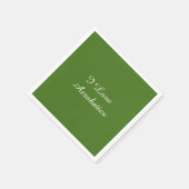 I Liebe Aerobatik Serviette (Ecke)