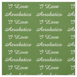 I Liebe Aerobatik Stoff