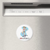 I Liebe Aerobic Magnet (In Situ (Geschirrspüler))