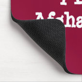 I Liebe Afghanistan Mousepad (Ecke)
