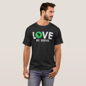 I Liebe Africa Map T-Shirt (Vorne ganz)