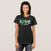 I Liebe Africa Map T-Shirt (Vorne ganz)