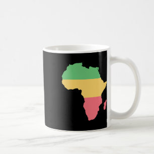 I Liebe Africa Rosta Colored Continent Kaffeetasse