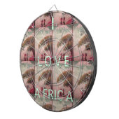 I Liebe Afrika - Kulturlandschaftsmuster Dartscheibe (Vorderseite rechts)