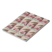 I Liebe Afrika - Kulturlandschaftsmuster Notizblock (Rotiert)