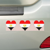 I Liebe Ägypten Autoaufkleber (Auf Auto)