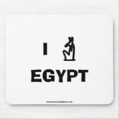 I Liebe Ägypten Mousepad (Vorne)