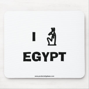 I Liebe Ägypten Mousepad