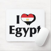 I Liebe Ägyptische Flagge Mousepad (Mit Mouse)