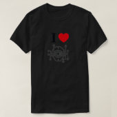 I Liebe AI 5 T-Shirt (Design vorne)