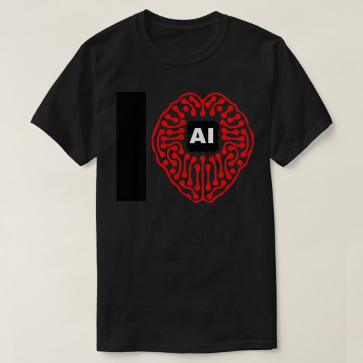 I Liebe ai 7 T-Shirt (Design vorne)