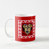 I Liebe Airedales Kaffeetasse (Links)