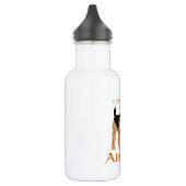 I Liebe Airedales Trinkflasche (Links)