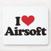 I Liebe Airsoft Mousepad (Vorne)