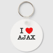 I Liebe Ajax Schlüsselanhänger (Vorderseite)