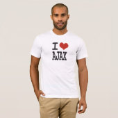 I Liebe Ajax T-Shirt (Vorne ganz)