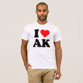 I LIEBE AK T-Shirt (Vorne ganz)
