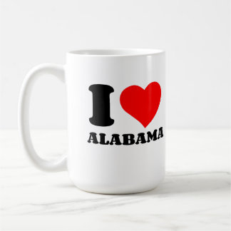I LIEBE ALABAMA KAFFEETASSE