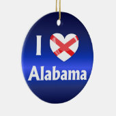 I Liebe Alabama Keramikornament (Rechts)