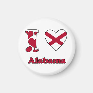 I Liebe Alabama Magnet