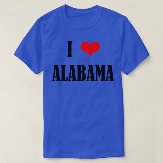 I Liebe Alabama TShirt 4 (Design vorne)