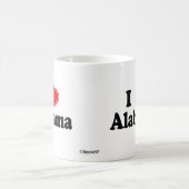 I Liebe Alabama Verwandlungstasse (Mittel)