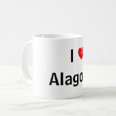 I Liebe Alagoas Kaffeetasse (Vorderseite Links)