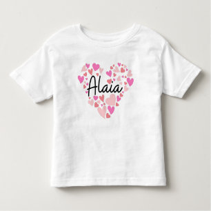 I Liebe Alaia - Herz für Alaia Kleinkind T-shirt