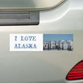 I LIEBE-ALASKA-Autoaufkleber Autoaufkleber (Auf Auto)