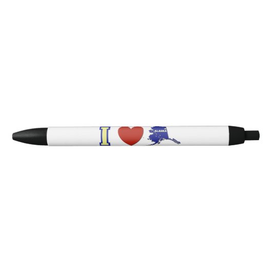 I Liebe Alaska Kugelschreiber (Vorderseite)