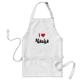 I Liebe Alaska Schürze