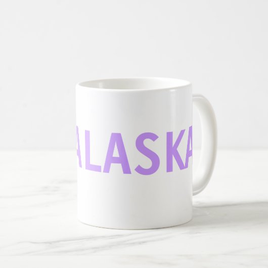I LIEBE ALASKA Tasse (VorderseiteRechts)
