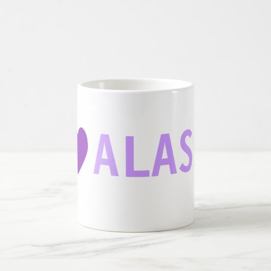 I LIEBE ALASKA Tasse (Mittel)
